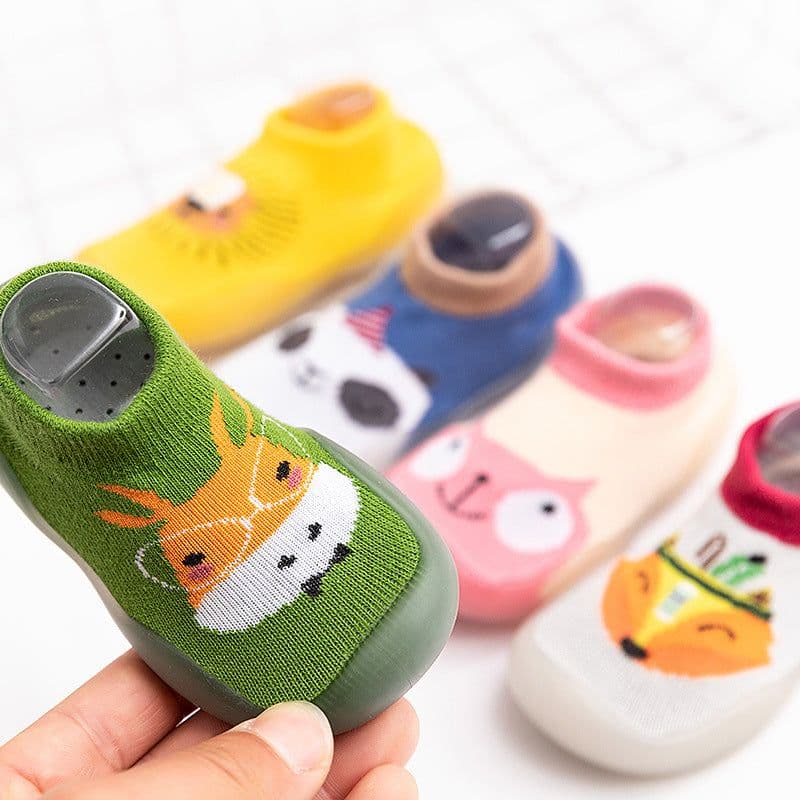 image-Baby toddler shoes baby cotton breathable socks shoes