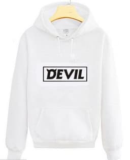 image-Super Junior 10th Anniversary Devil Album Surrounding Super Junior Hooded Hoodie