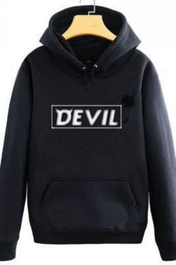 image-Super Junior 10th Anniversary Devil Album Surrounding Super Junior Hooded Hoodie
