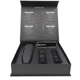 image-Cross-border offerings beard growth liquid nourishing care kit hair shaving beard growth kit microneedle beard comb