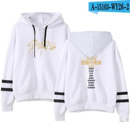image-Cross-border new stray kids tour surrounding 2D printing simple men's and women's pocketless sleeveless sweater