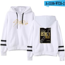 image-Cross-border new stray kids tour surrounding 2D printing simple men's and women's pocketless sleeveless sweater