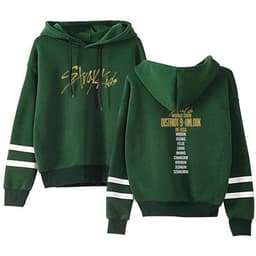 image-Cross-border new stray kids tour surrounding 2D printing simple men's and women's pocketless sleeveless sweater