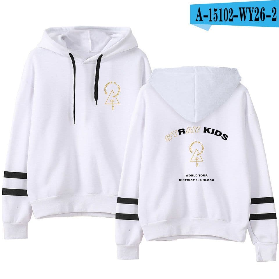 image-Cross-border new stray kids tour surrounding 2D printing simple men's and women's pocketless sleeveless sweater
