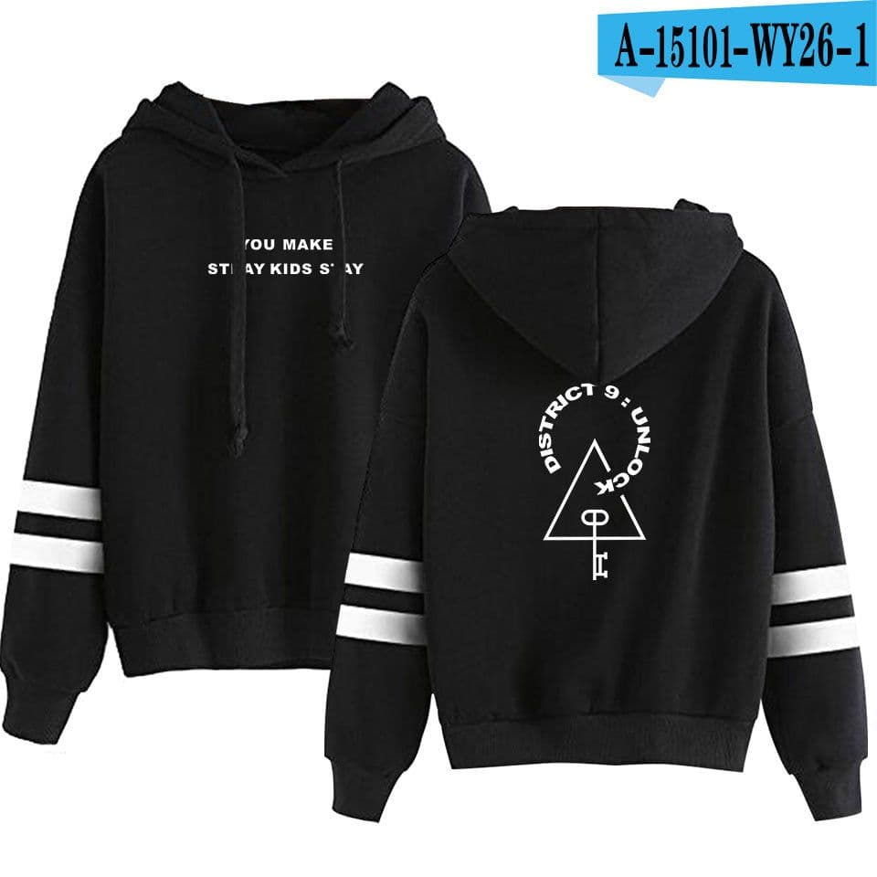 image-Cross-border new stray kids tour surrounding 2D printing simple men's and women's pocketless sleeveless sweater