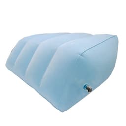 image-Cross-border PVC flocking inflatable leg pillow pillow sofa bed inflatable flocking triangle slope leg cushion spot