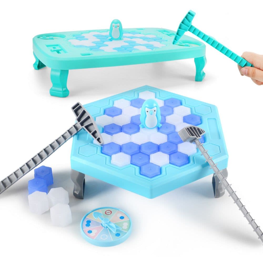 image-Cross-border Children Rescue Penguin Icebreaker Toys Parent-child Interactive Puzzle Multiplayer Board Game Gifts