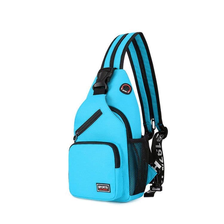 image-New women's chest bag, women's waterproof large-capacity backpack, casual satchel, Oxford cloth messenger bag, multifunctional backpack