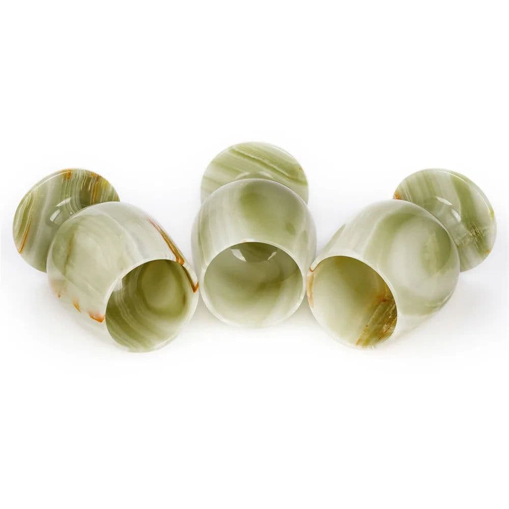 image-1pcs Natural Stones Cup Wine Glass Afghanistan Jade Stones Agate Wedding Toasting Glasses Drink Cup Party Marriage Wine Cups
