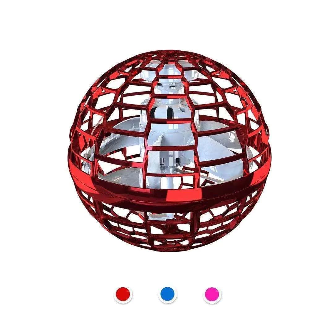 image-Flynova Pro Creative Magic Ball Swivel Decompression Aircraft Fingertip Toy Flying Gyro UFO Cross-border Exclusive Supply