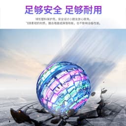 image-Flynova Pro Creative Magic Ball Swivel Decompression Aircraft Fingertip Toy Flying Gyro UFO Cross-border Exclusive Supply