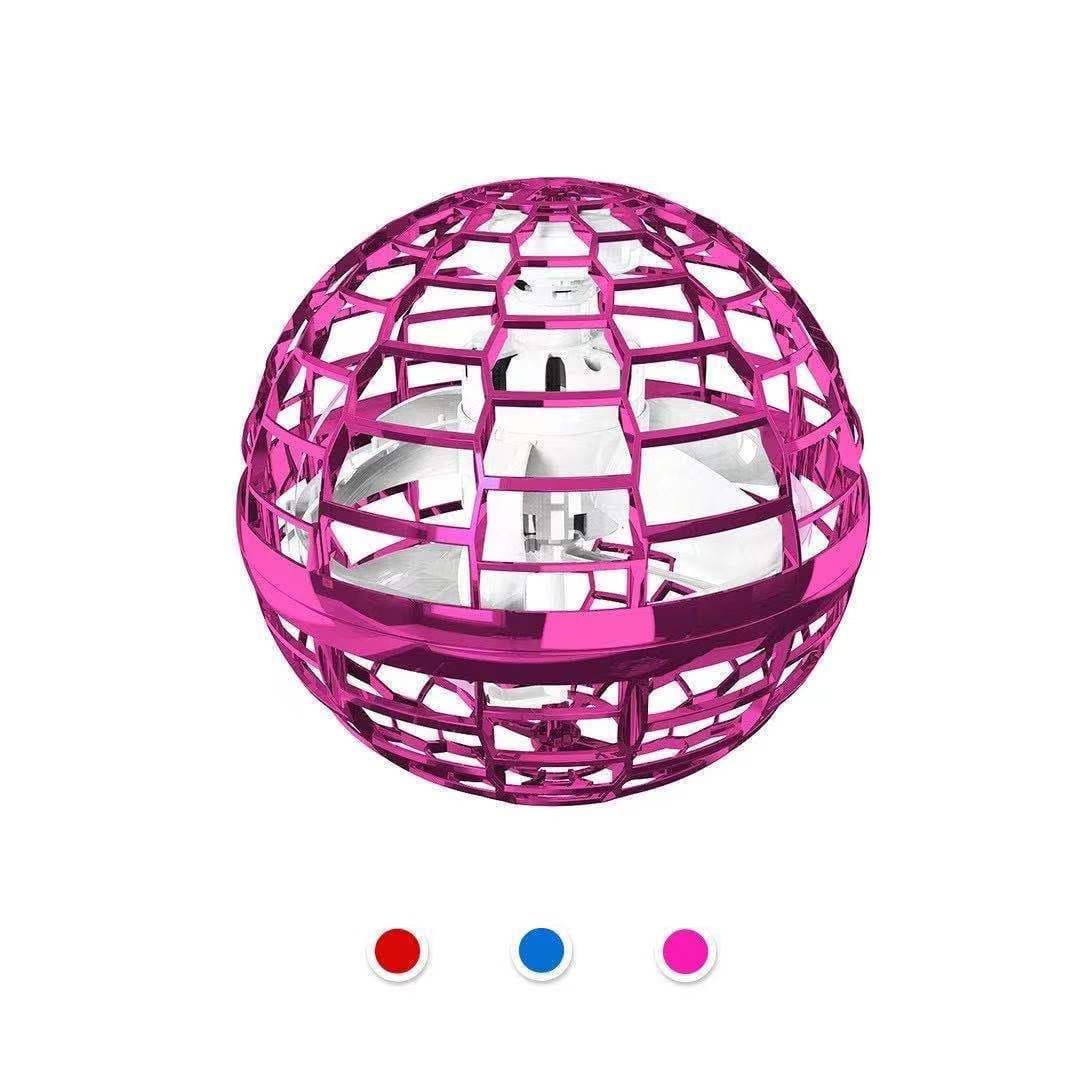 image-Flynova Pro Creative Magic Ball Swivel Decompression Aircraft Fingertip Toy Flying Gyro UFO Cross-border Exclusive Supply