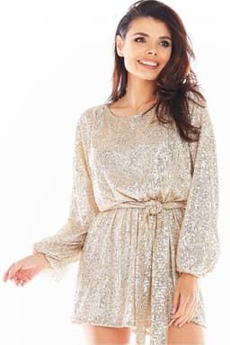 image-Short dress awama
