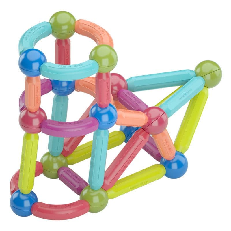 image-Variety of magnetic sticks, children's educational toys