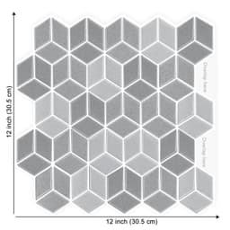 image-New foreign trade mosaic self-adhesive wallpaper, household kitchen waterproof and moisture-proof 3D stickers, bathroom epoxy wall stickers