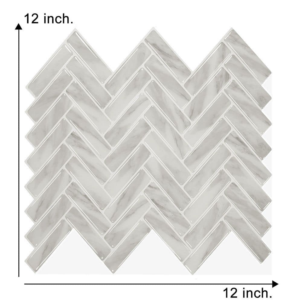 image-New foreign trade mosaic self-adhesive wallpaper, household kitchen waterproof and moisture-proof 3D stickers, bathroom epoxy wall stickers