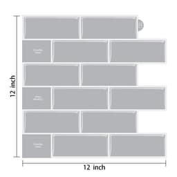 image-New foreign trade mosaic self-adhesive wallpaper, household kitchen waterproof and moisture-proof 3D stickers, bathroom epoxy wall stickers