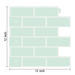 image-New foreign trade mosaic self-adhesive wallpaper, household kitchen waterproof and moisture-proof 3D stickers, bathroom epoxy wall stickers