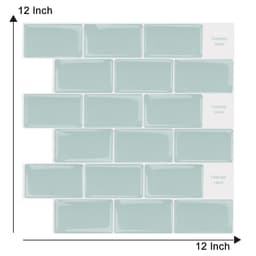 image-New foreign trade mosaic self-adhesive wallpaper, household kitchen waterproof and moisture-proof 3D stickers, bathroom epoxy wall stickers