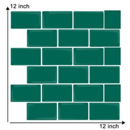 image-New foreign trade mosaic self-adhesive wallpaper, household kitchen waterproof and moisture-proof 3D stickers, bathroom epoxy wall stickers