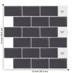 image-New foreign trade mosaic self-adhesive wallpaper, household kitchen waterproof and moisture-proof 3D stickers, bathroom epoxy wall stickers