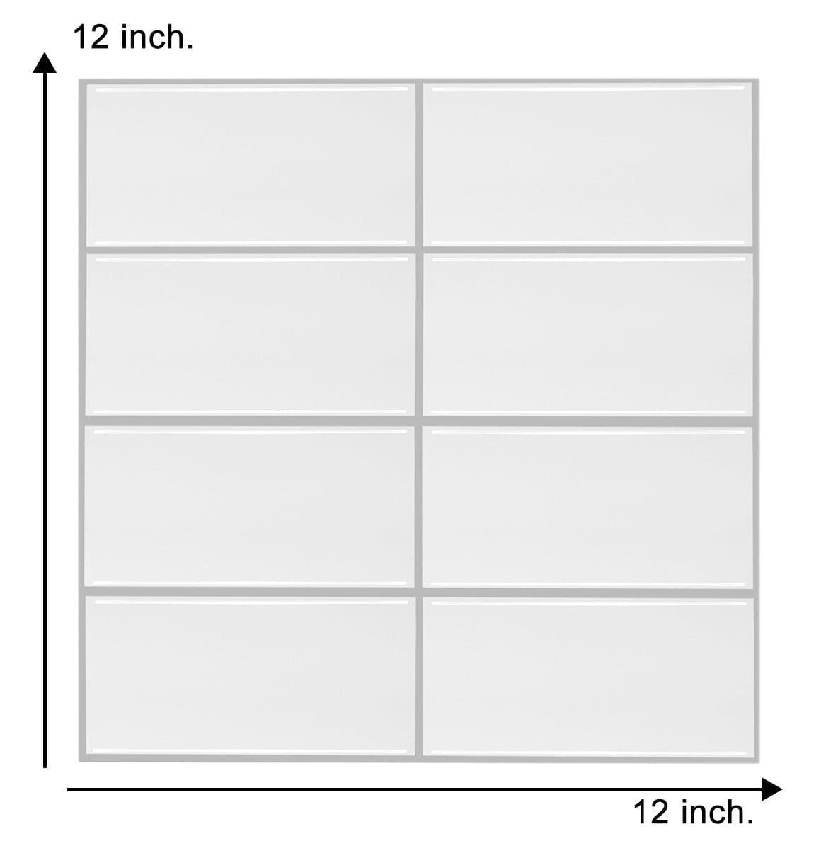 image-New foreign trade mosaic self-adhesive wallpaper, household kitchen waterproof and moisture-proof 3D stickers, bathroom epoxy wall stickers
