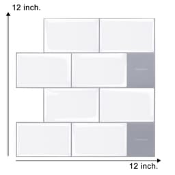 image-New foreign trade mosaic self-adhesive wallpaper, household kitchen waterproof and moisture-proof 3D stickers, bathroom epoxy wall stickers