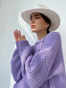 image-AliExpress jacket 2021 new Amazon plus size sweater loose candy color round neck sweater women's foreign trade