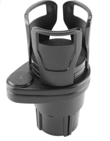 image-Multifunctional car water cup holder carbon fiber modified cup holder modified ashtray seat car beverage holder cup holder