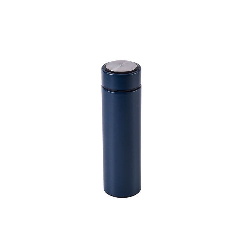image-304 double-layer straight cup, intelligent temperature measuring thermos cup, temperature display straight cup, stainless steel water cup, business gifts