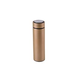 image-304 double-layer straight cup, intelligent temperature measuring thermos cup, temperature display straight cup, stainless steel water cup, business gifts