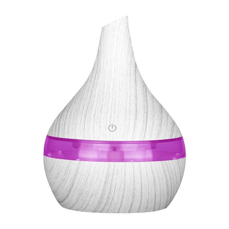 image-5V vase household colorful humidifier wood grain aroma diffuser usb humidifier atomizer factory direct sales