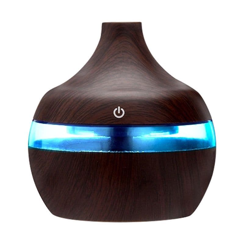 image-5V vase household colorful humidifier wood grain aroma diffuser usb humidifier atomizer factory direct sales