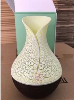 image-5V vase household colorful humidifier wood grain aroma diffuser usb humidifier atomizer factory direct sales