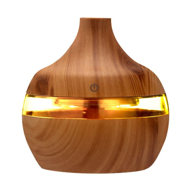 image-5V vase household colorful humidifier wood grain aroma diffuser usb humidifier atomizer factory direct sales