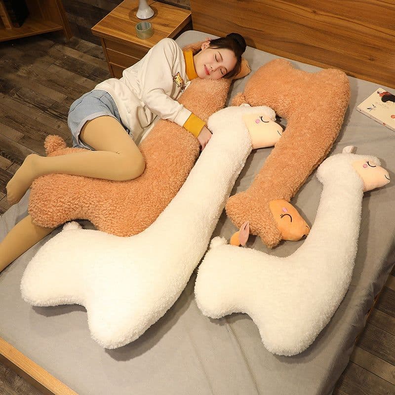 image-Net celebrity product alpaca doll doll doll pinch girl oversized sleeping pillow plush toy vibrato