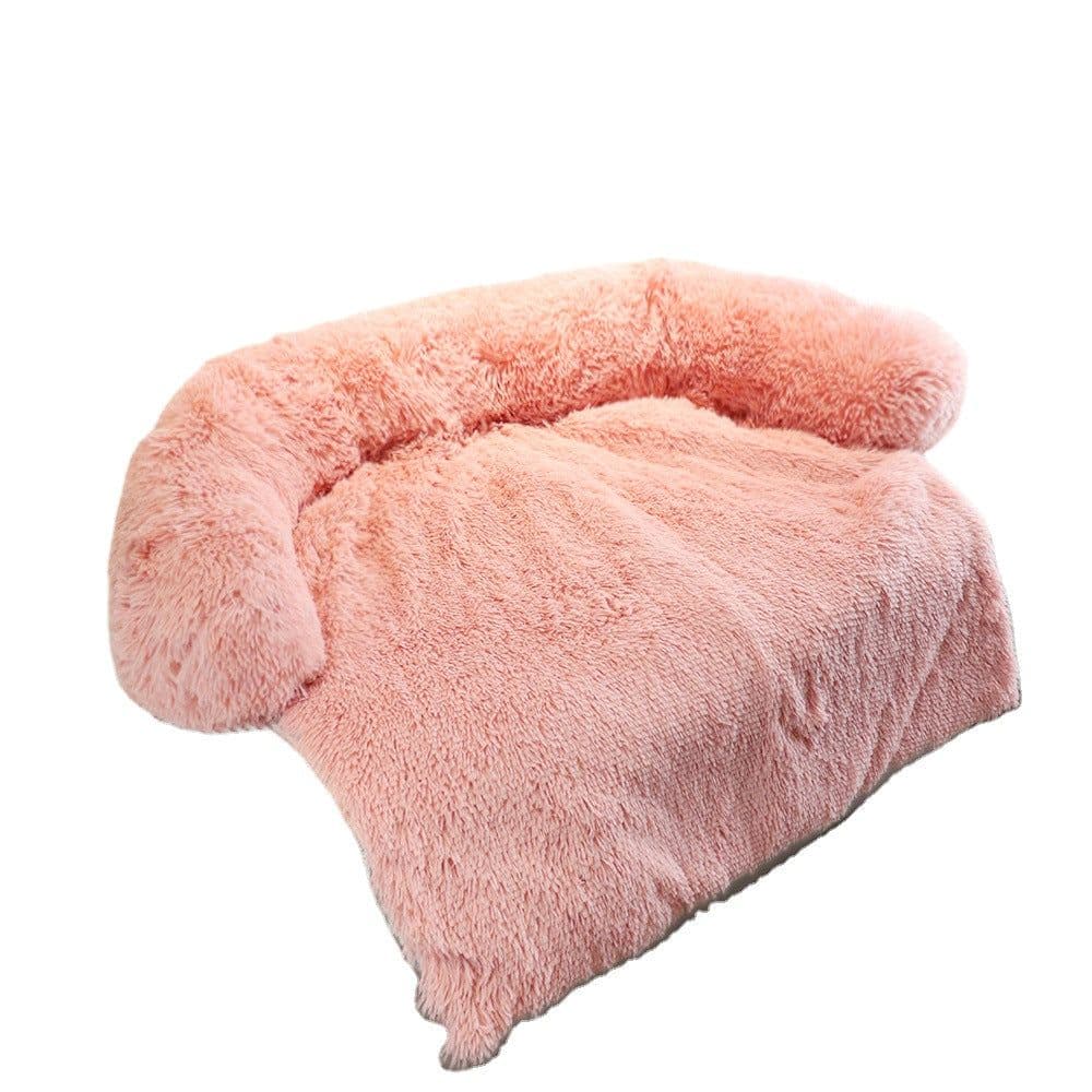 image-Amazon Explosion Plush Blanket Doghouse Sofa Cushion Doghouse Cushion One-piece Pet Kennel Removable and Washable Dog Bed