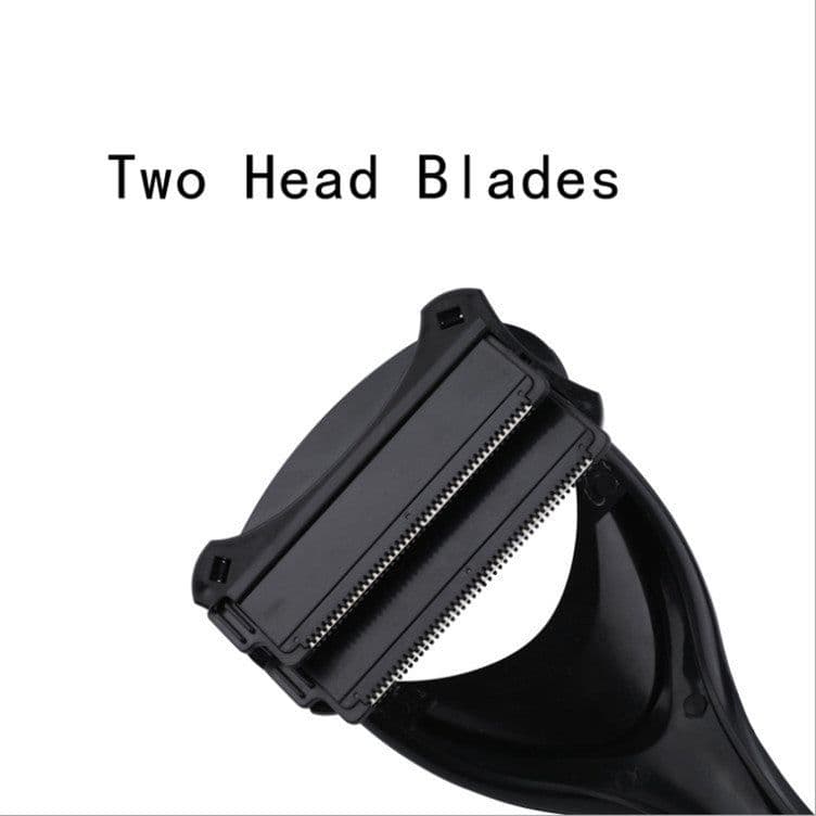 image-Cross-border back shaver manual foldable back shaver back shaver back shaver shaver