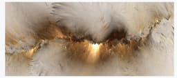 image-Foreign trade hot sale abstract cloud and mist unrealistic orange landscape oil painting decorative painting hanging painting high-definition canvas painting painting core