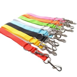 image-Manufacturers really supply wholesale dogs with one lead two double head leash mini dog polyester leash dog leash Amazon