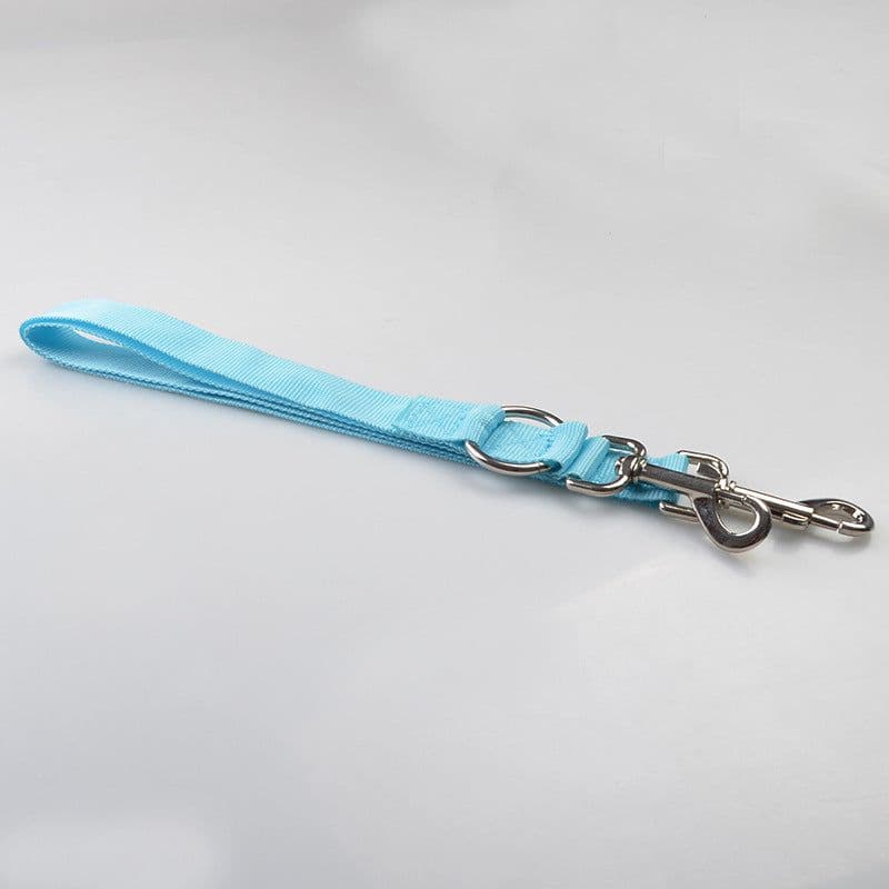image-Manufacturers really supply wholesale dogs with one lead two double head leash mini dog polyester leash dog leash Amazon
