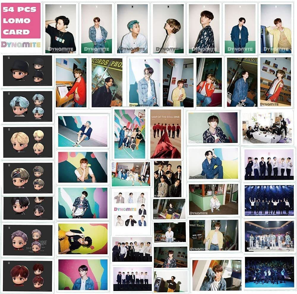 image-LOMO card 2021 cross-border Korean combination GOT7 STRAYKIDS TWICE NCT127 BE 54