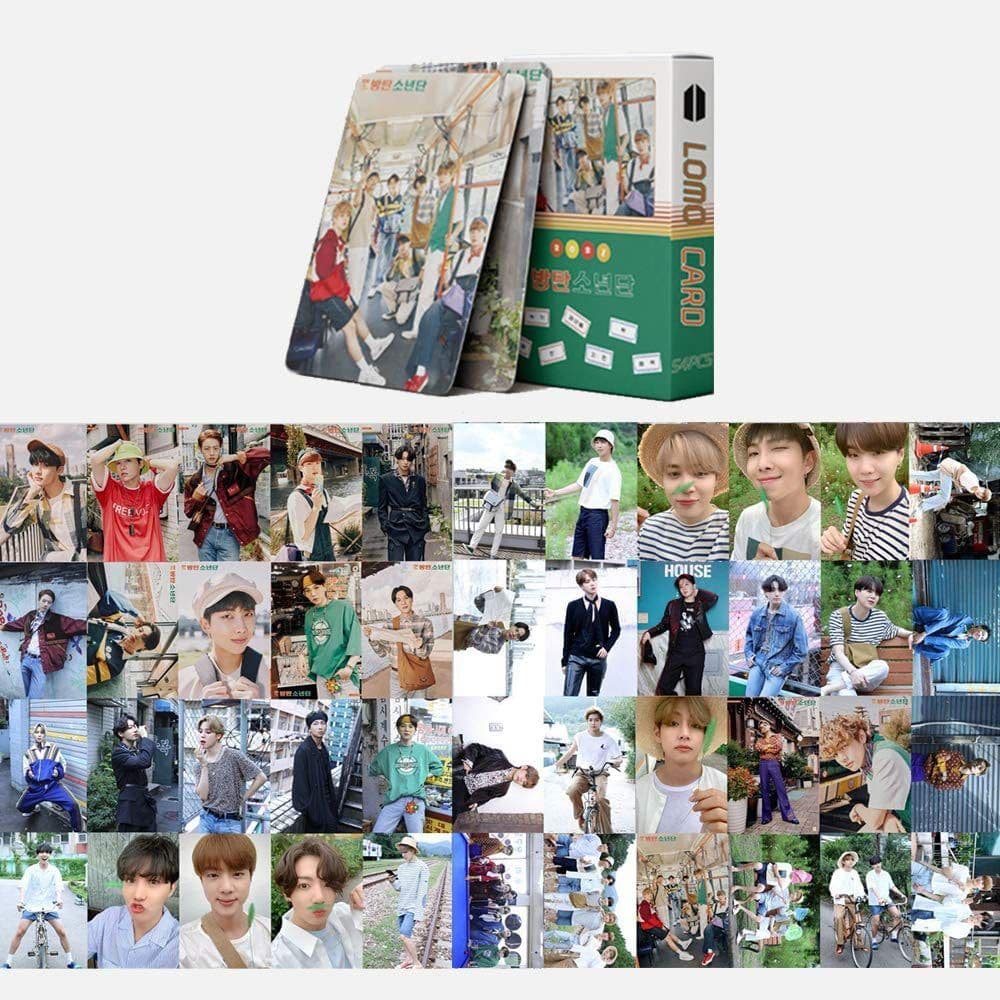 image-LOMO card 2021 cross-border Korean combination GOT7 STRAYKIDS TWICE NCT127 BE 54
