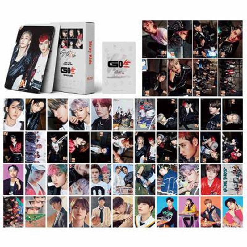 image-LOMO card 2021 cross-border Korean combination GOT7 STRAYKIDS TWICE NCT127 BE 54