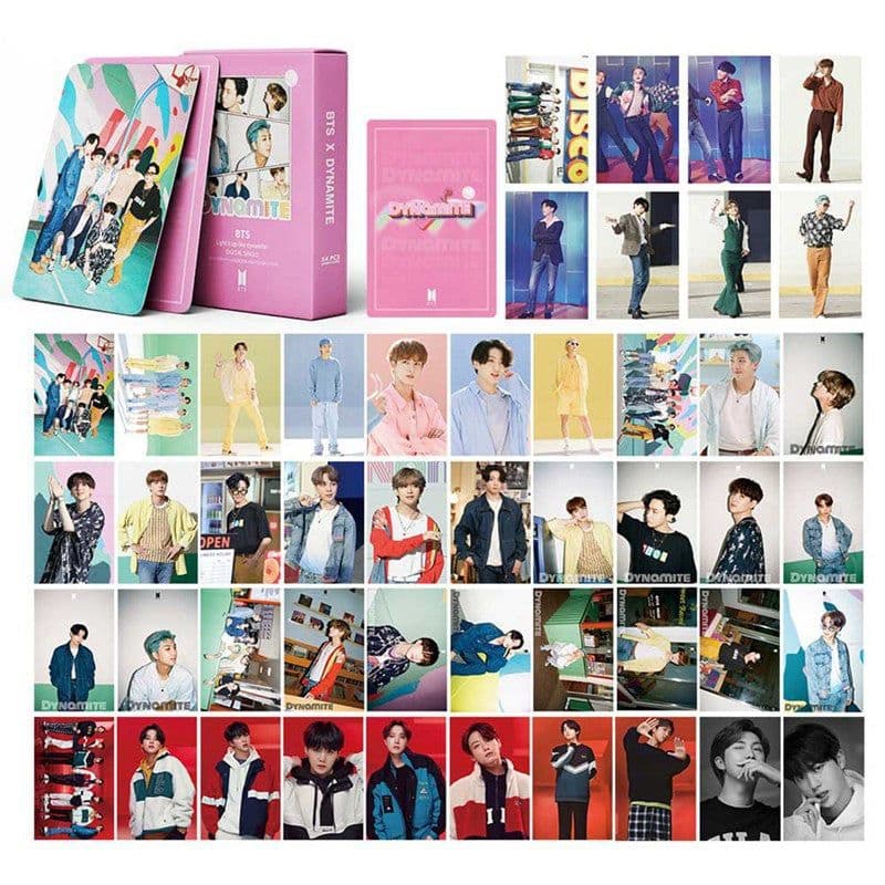 image-LOMO card 2021 cross-border Korean combination GOT7 STRAYKIDS TWICE NCT127 BE 54