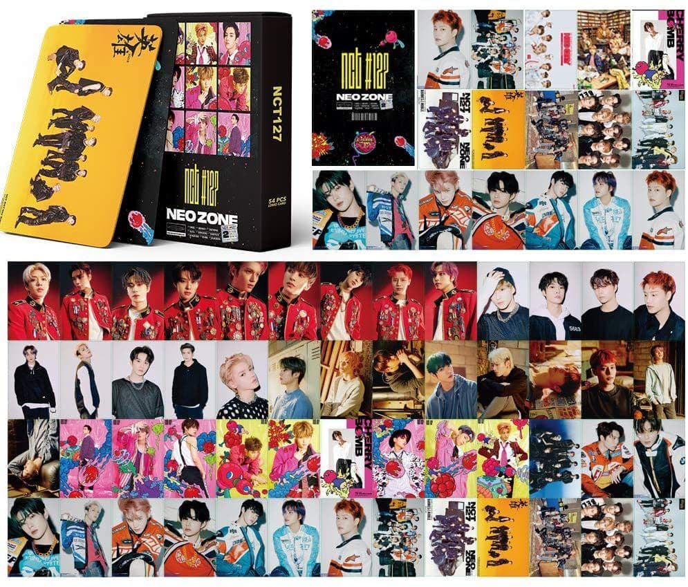 image-LOMO card 2021 cross-border Korean combination GOT7 STRAYKIDS TWICE NCT127 BE 54