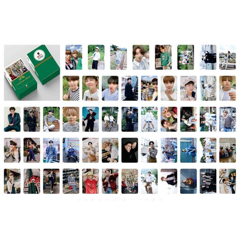 image-LOMO card 2021 cross-border Korean combination GOT7 STRAYKIDS TWICE NCT127 BE 54