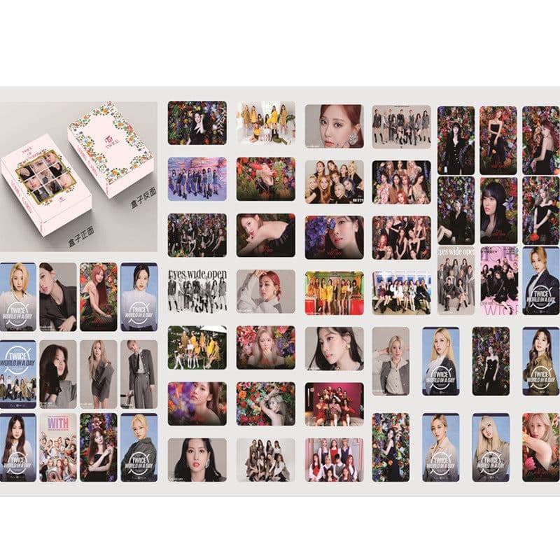 image-LOMO card 2021 cross-border Korean combination GOT7 STRAYKIDS TWICE NCT127 BE 54