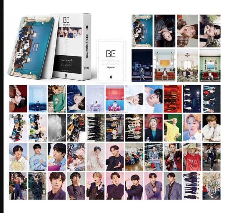 image-LOMO card 2021 cross-border Korean combination GOT7 STRAYKIDS TWICE NCT127 BE 54