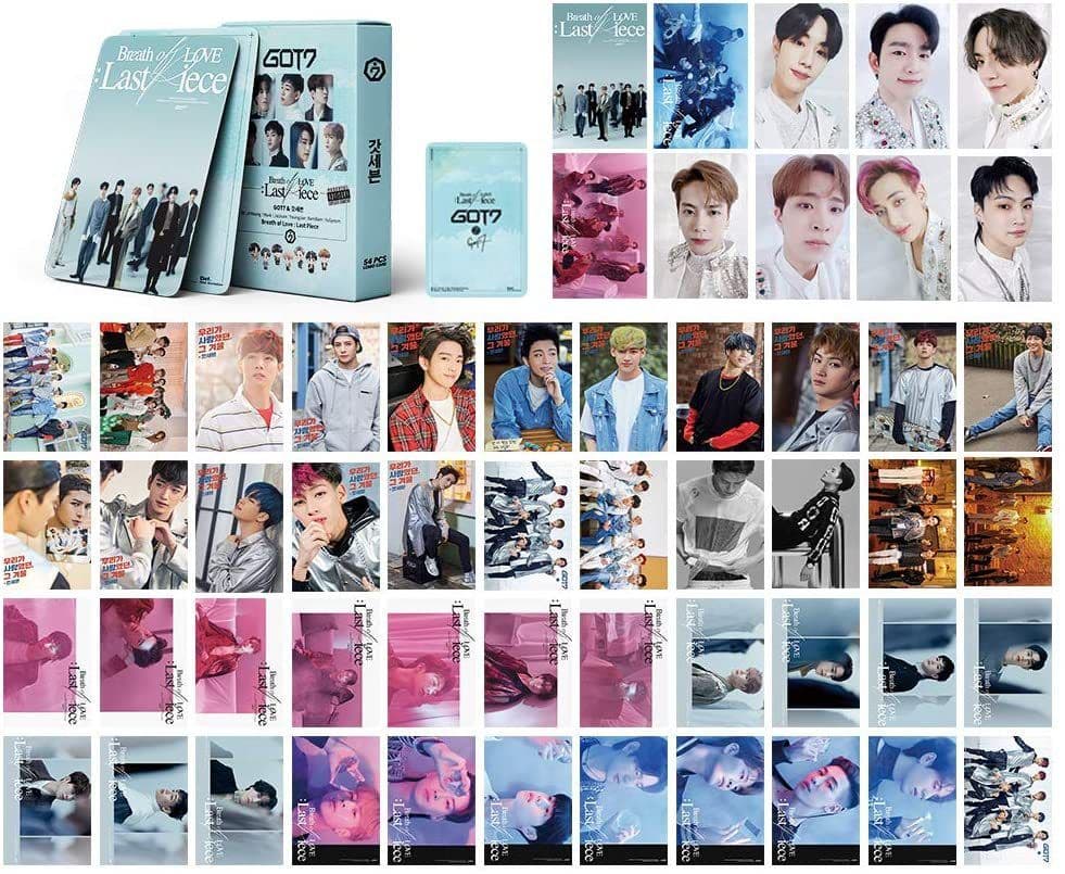 image-LOMO card 2021 cross-border Korean combination GOT7 STRAYKIDS TWICE NCT127 BE 54